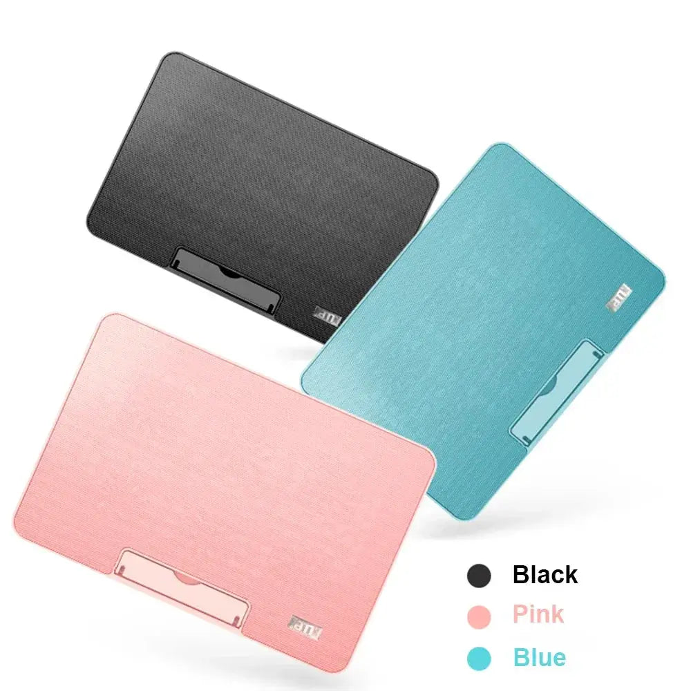 Laptop Cooling Base Pad With Adjustable Holder And Support