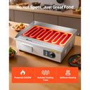 SucceBuy Commercial Electric Griddle Adjustable Temp Control