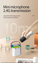 High Power Karaoke Bluetooth Speaker Portable 360 Stereo