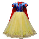 Fairytale Princess Dress for Girls - Cinderella Anna Elsa Snow White