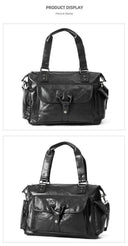 Leather Laptop Backpack for Work