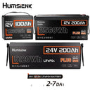 Humsienk 12V LiFePO4 Battery 100Ah