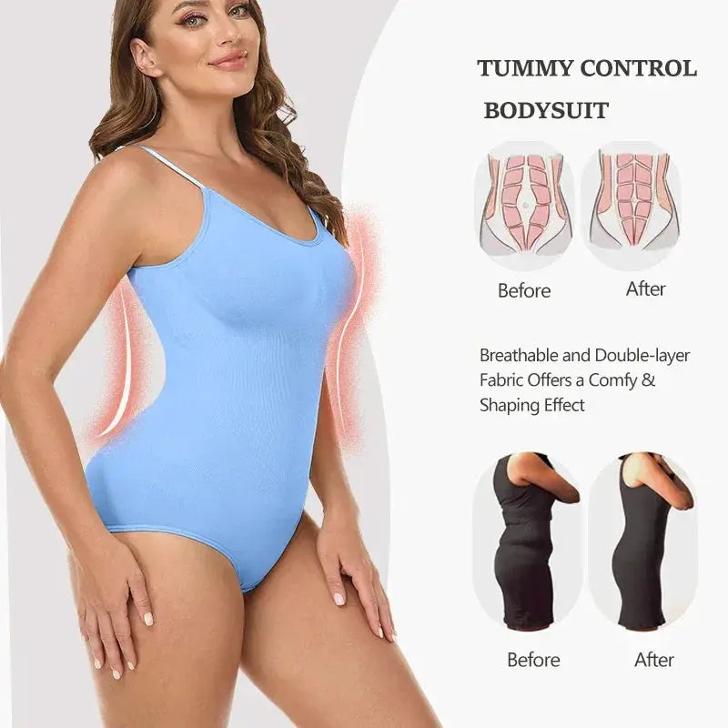 Seamless Tummy Control Bodysuit - OurLum.com