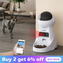 Iseebiz Automatic Pet Feeder with Camera and App Control