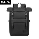 Roll Top Laptop Backpack 15.6 Waterproof