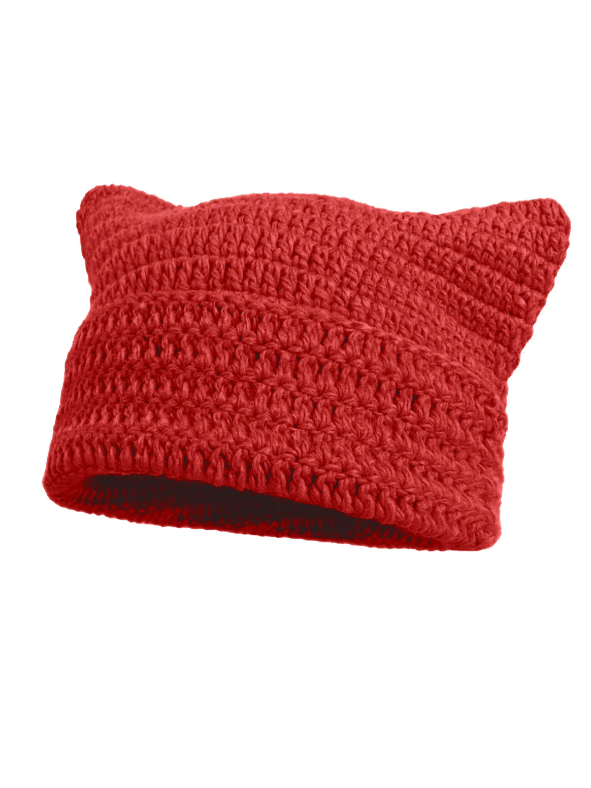 Y2K Striped Knit Winter Hat