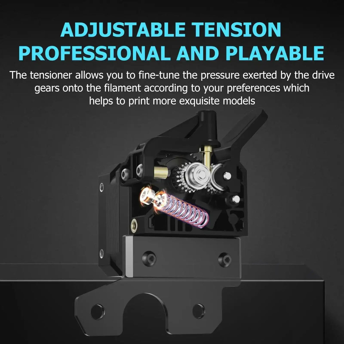 Creality Official Sprite Extruder SE/SE-NEO 3.5:1 Dual Gear Upgrade for Ender 3 Neo/Ender 3 V2 Neo/Ender 3 Max Neo/Ender 2 Pro