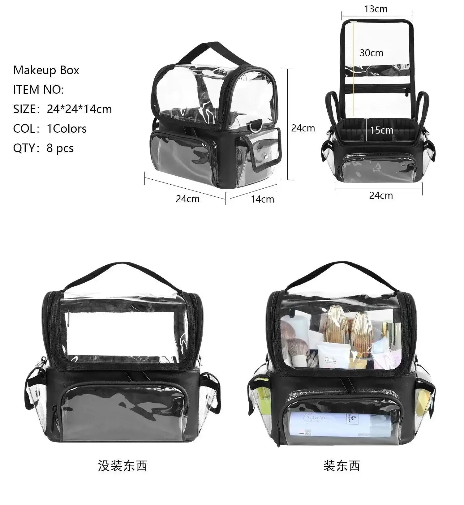 Professional Waterproof Makeup Tool Backpack for Beauty Pros
