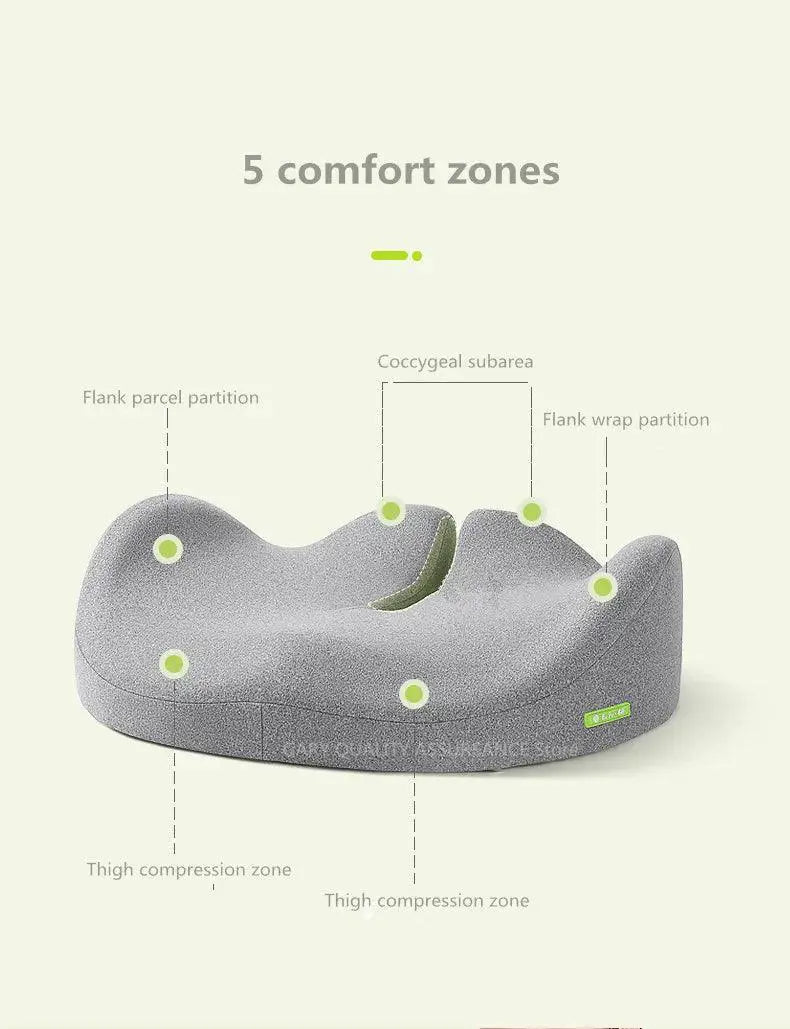 Lumbar Support Memory Foam Cushion for Office Chairs Comfort