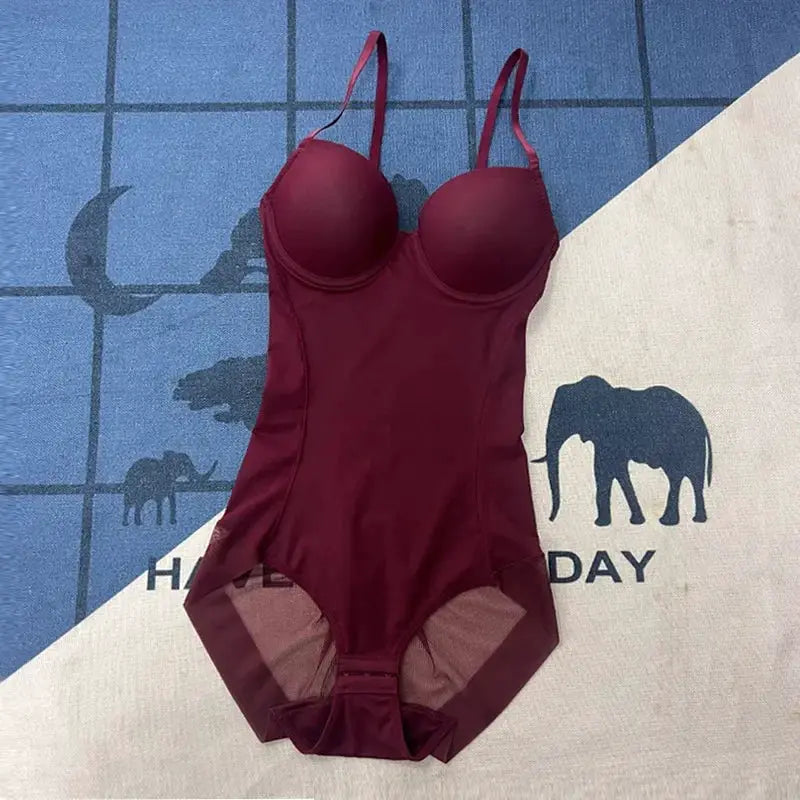Silky Underwire Bodysuit Shapewear For Women Comfort Style