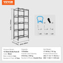 Tier Water Bottle Rack Black