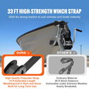 Manual Boat Trailer Winch With Ratchet