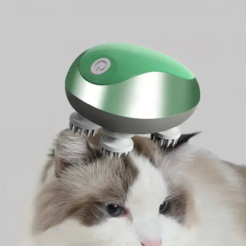 Multi Claw Head Massager for Dogs and Cats Rechargeable