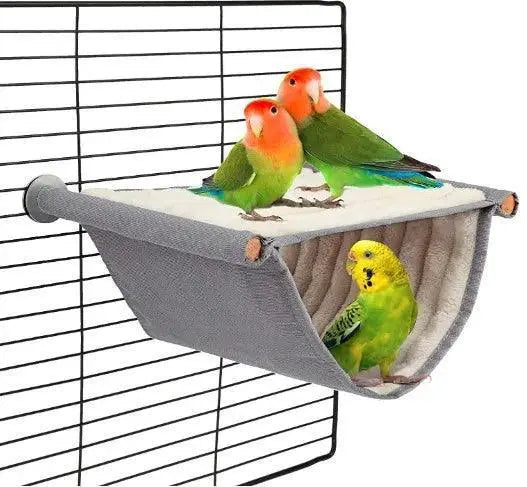 Pet Hammock Nest Bed For Parrots And Hamsters Cozy Washable