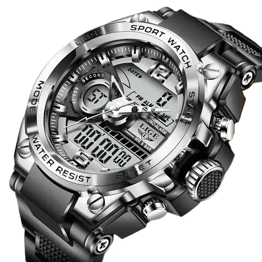 LIGE Watch for Outdoor Dual Time — product view 1