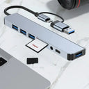 Fast Data Transfer USB-C Hub for Laptops