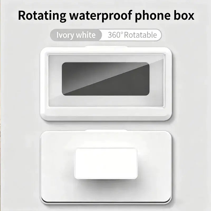 Fixed Universal Waterproof and Anti-fog Mobile Phone Case for Bathroom Shower Phone Holder Waterproof Can Touched Shower Phone