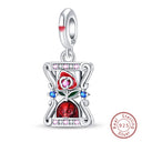 Red Series Charm Beads Sterling