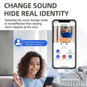 Smart Solar Doorbell Unlimited Power PIR Alerts