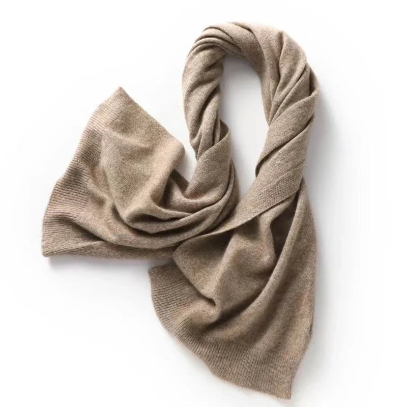 Wool Knit Winter Scarf