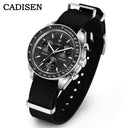 Cadisen Mens Canvas Wristwatch