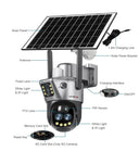 Smart Solar Outdoor Security Camera