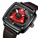 Onola Men Black Red Racing Watch