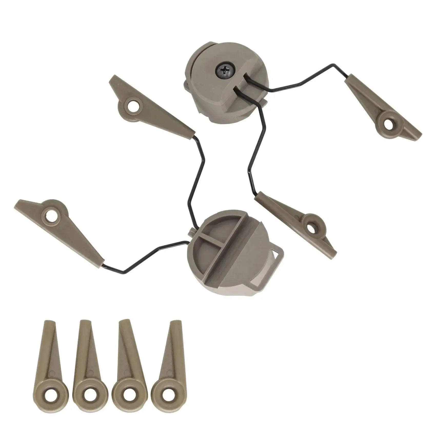 Hearangel Tactical Earmuff Rail Adapters For Walker Gear