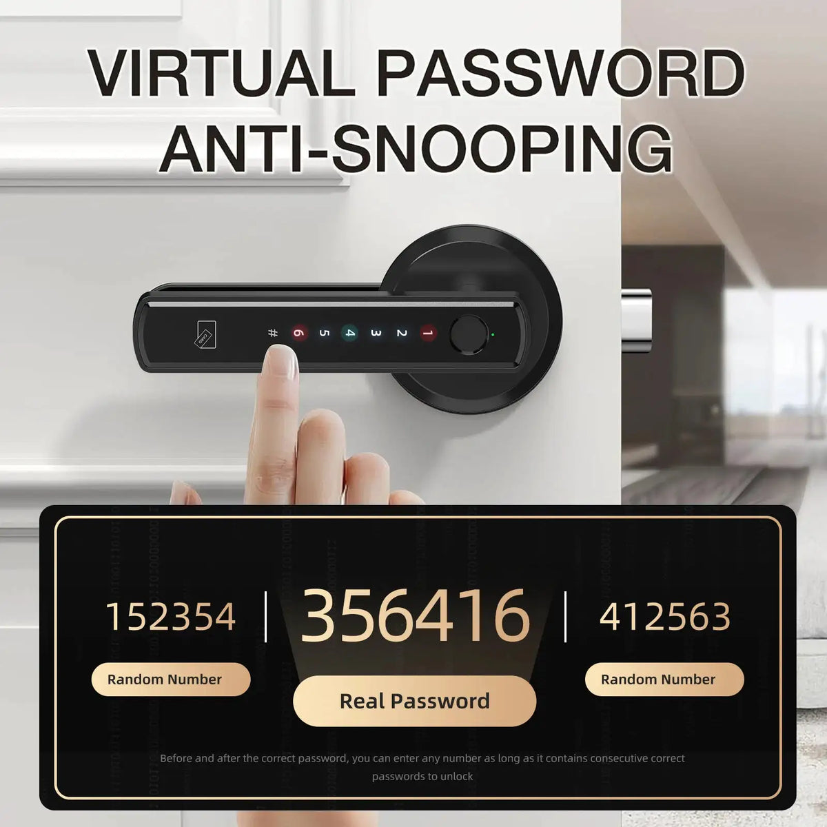 Viladepot Fingerprint Smart Door Lock — product view 2
