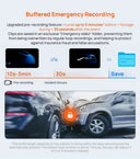 High-Res Dash Cam for Drivers with Parking Monitor