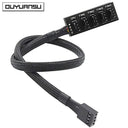 OUYUANSU Fan Hub: Maximize PC Cooling Efficiency Now