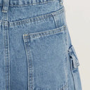 Comfort Denim Cargo Pants for Women