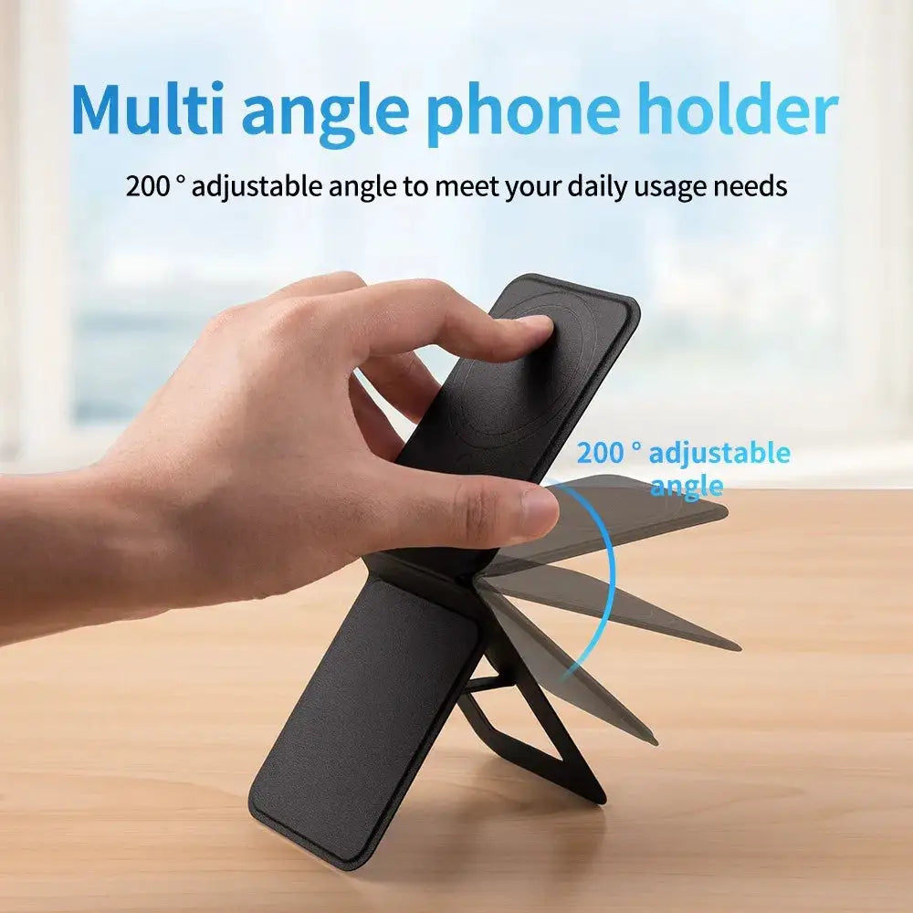 Phone Magnetic Stand Holder For iPhone 15 14 13 12 11 Pro Max Plus Desktop Magnetic Phone Folding Stand Magsafe Holder For Apple