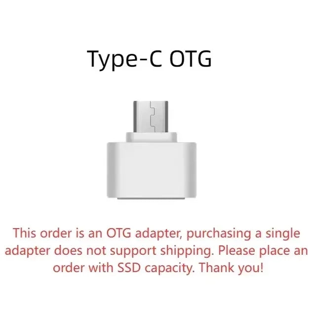 Laptop USB-C SSD Drive