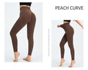 Nude Yoga Pants for Women High Waist Seamless Hip Lifting Fitness Design