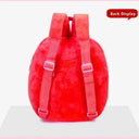 Soft Plush Dino School Backpack for Kids