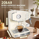 Retro Espresso Machine Milk Frother
