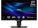 MSI 27 inch QHD 2K 1440P 300Hz Adaptive Sync 0.5ms HDR1000 Mini LED Ai vision VRR supported Gaming Computer Monitor with Height Adjustable, Swivel, Pivot & Tilt Stand MAG 274QPF X30MV