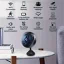 Mini WiFi 1080P Security Camera Night Vision Instant Alerts