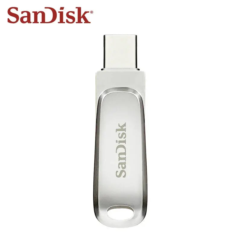 SanDisk Ultra Dual Drive USB3.2 Type-C Flash Drive SDDDC4 Metal Pen Drive 32GB 64GB 128GB 256GB 512GB 1TB USB Disk for Phone PC