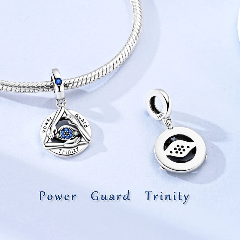 Sterling Silver Charm Pendant Beads