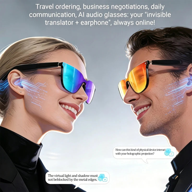 AI smart glasses built-in translation