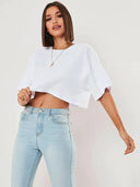Cotton Yoga Crop Top for Women Cool
