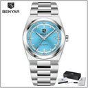Benyar Stainless Calendar Watch