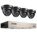 Zosi 8Ch 2Mp Security Monitoring Kit