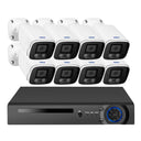 KERUI POE NVR Kit POE Surveillance Camera System Waterproof HD