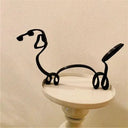 Durable Metal Dog Sculpture For Pets