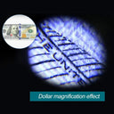 Portable Mini Pocket 60X LED Magnifying Glass UV Loupe With Bright Light for Jewelry Coin Watch Repair Microscope