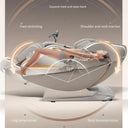Coolfull Zero Gravity Mode Real Time Heart Rate Monitor Leg Angle Adjustment Calf Scraping Foot Massage Chair