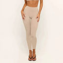 Yoga Pmwrun Off Shoulder Set High Waist Leggings